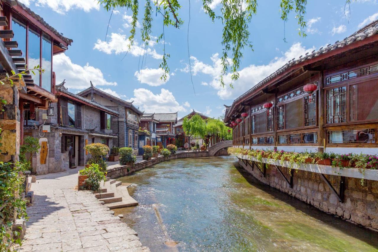 Lijiang Shui Lian Yi Boutique Inn エクステリア 写真